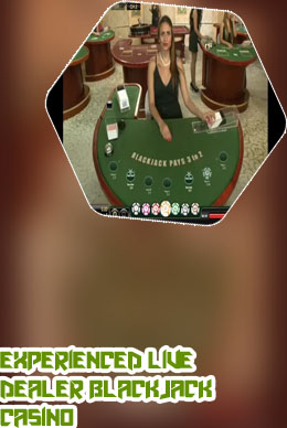 Live dealer blackjack casino